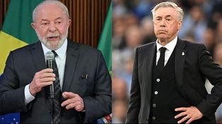 Lula Da Silva no está conforme con la designación de la confederación, que eligió a Ancelotti como DT de la selección.