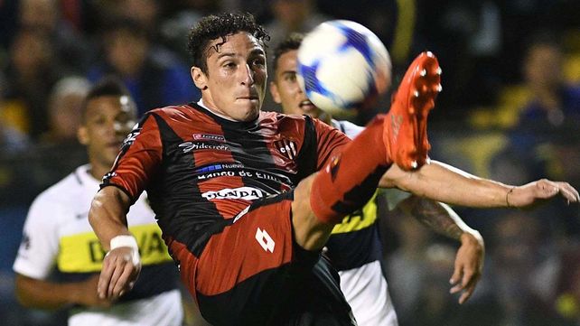 Damián Lemos jugó un correcto encuentro.&nbsp;
