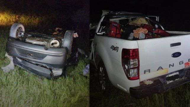 Falleció una mujer que había quedado herida en un choque frontal en ruta 12