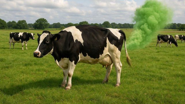 La legisladora kirchnerista propone cobrar un impuesto a los pedos de las vacas.