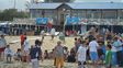 El dueño del balneario asegura haber visto una bola de fuego