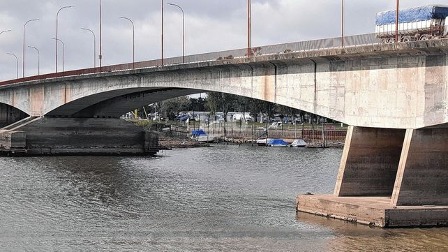 Los pilares del Viaducto Oroño