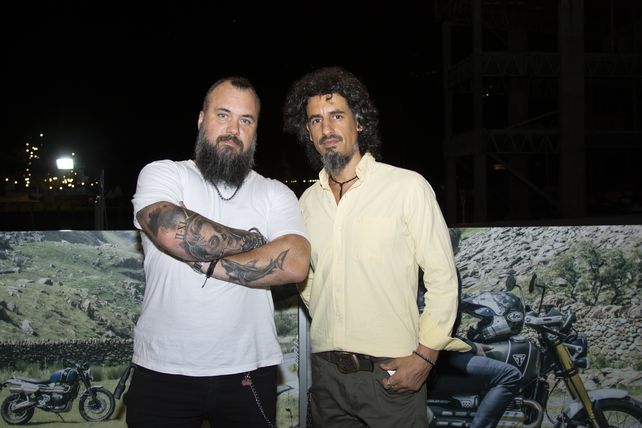 Javier Sáenz y Mauricio Pussetto.