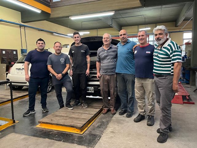 Los profesores de la técnica 465 están llevando adelante un gran trabajo con los alumnos.