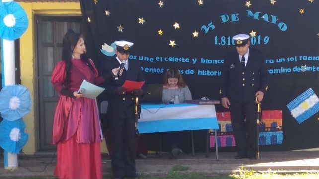 Escuelas rurales compartieron los festejos del 25 de Mayo