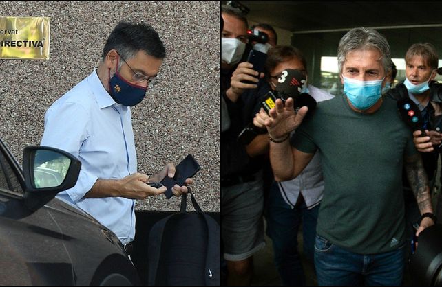 Sin acuerdo en Barcelona entre Jorge Messi y Josep Bartomeu