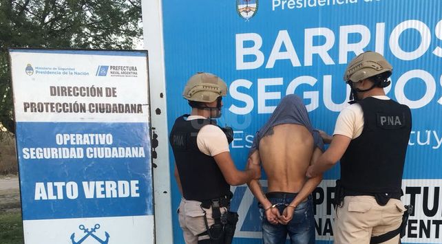 detenido prefectura Alto Verde