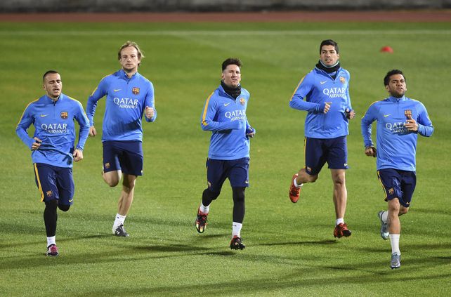 Centro de la escena. Messi