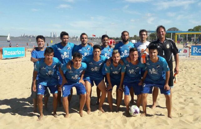 La selección de fútbol playa, con plantel confirmado