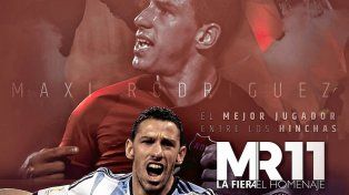 Maximiliano Rodríguez presentó su partido homenaje en la cancha de Newells el próximo 24 de junio.