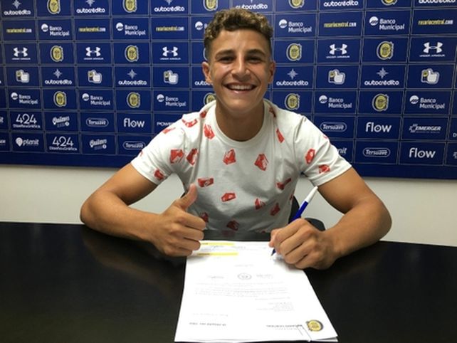 Gino Infanfino (delantero) firm&oacute; hasta junio de 2022.