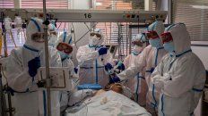 Un paciente es atendido en el hospital Severo Ochoa de Leganés, en las afueras de Madrid. Un paciente es atendido en el hospital Severo Ochoa de Leganés, en las afueras de Madrid.