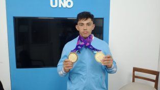 Baltazar Itria tuvo pasión, esfuerzo y dos Oro