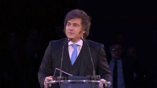 El presidente Javier Milei