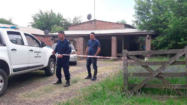 La policía de Entre Ríos trabaja en la zona.&nbsp;