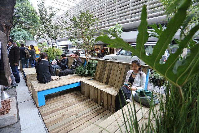 Las islas callejeras permitirán colocar espacios de descanso o ampliar la actividad de comercios.&nbsp;