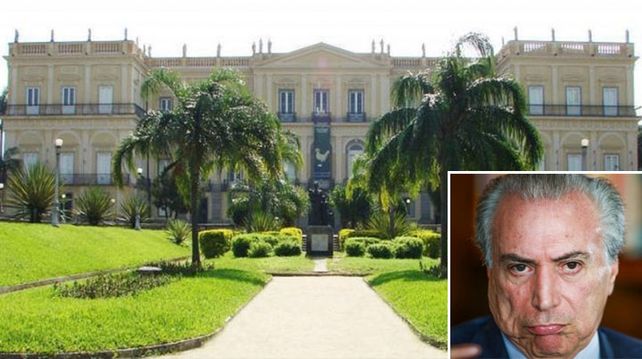 Michel Temer se mudará del palacio presidencial de Brasil por miedo a los fantasmas