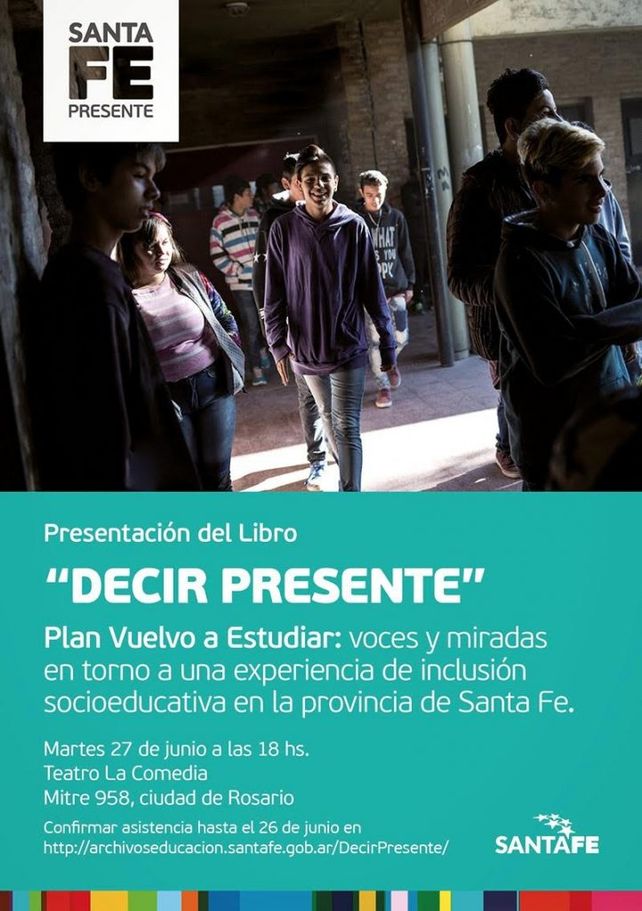 Decir Presente, el libro que refleja el resultado del Vuelvo a Estudiar