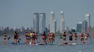 Se viene una nueva regata recreativa de Stand Up Paddle en el río Paraná