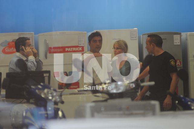 Robaron en Frávega de la peatonal San Martín y Tucumán en Santa Fe