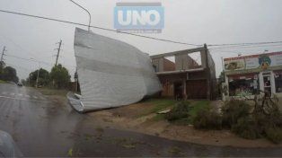 A 10 años del fuerte temporal que azotó Paraná: otra vez la capital bajo agua