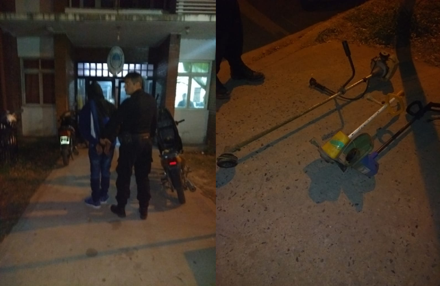 Aprehendieron a dos ladrones que entraron a robar a una vivienda en Santo Tomé