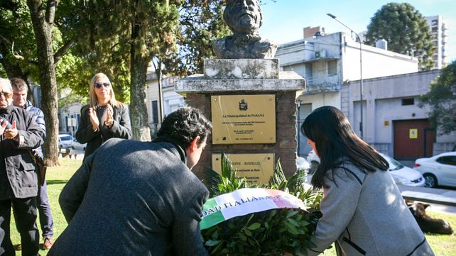 Del acto organizado por la Sociedad Italiana de Paraná