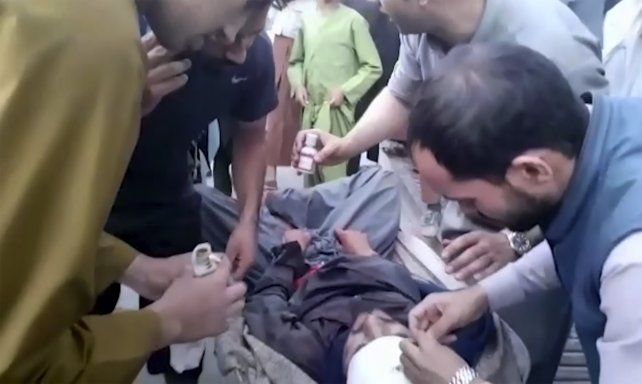 Care for the wounded in Kabul.  There were at least 143 Afghan civilians injured by the two blasts, in addition to 60 dead.