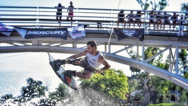 El Wakeboard a pleno.