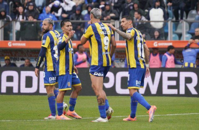 El triunfo más claro de visitante que logró Central en el torneo fue ante Gimnasia, por 3 a 0.