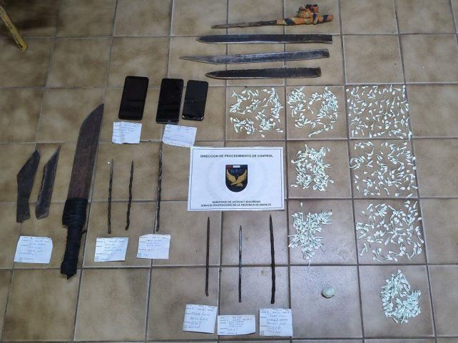 Requisa en la cárcel de Las Flores: secuestraron celulares