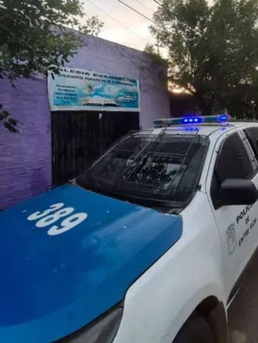 Concordia: pastor fue detenido y hallaron una pistola tras allanamiento por robo en el templo