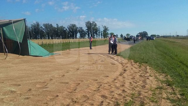 Murió un camionero en un violento choque frontal sobre ruta nacional 11