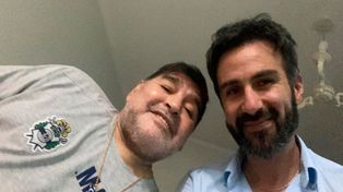 Diego y Luque. “Estos audios son mucho peor que los anteriores, dijo el abogado Mario Braudy﻿, quien criticó al médico.