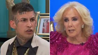 L-Gante cruzó a Mirtha Legrand: Usted me cayó mal desde el principio