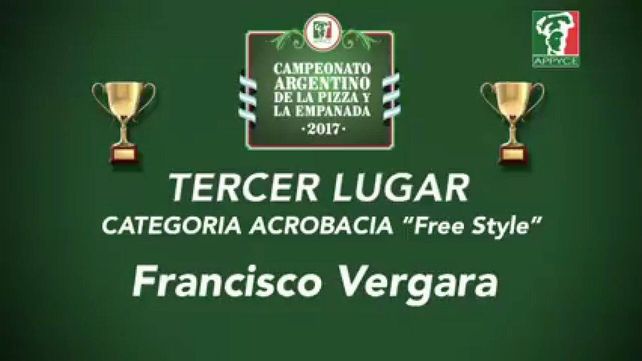 Un pizzero de Paraná representó a la provincia en un concurso nacional y ganó