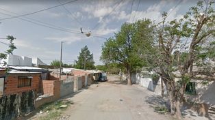 Pasaje Franco al 1800, la cuadra donde José Manuel Mansilla fue baleado el 4 de febrero. Ayer murió en el hospital Centenario.