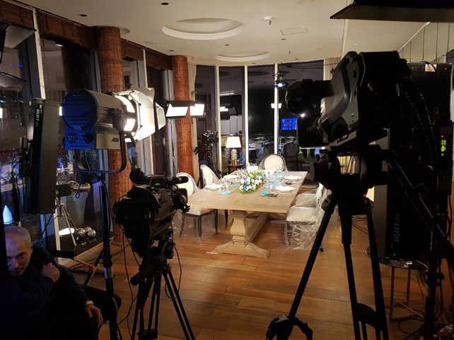 En imágenes: la intimidad del backstage del programa de Mirtha Legrand en Rosario