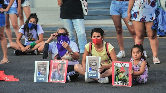 El reclamo por la violencia machista en Paraná.&nbsp;