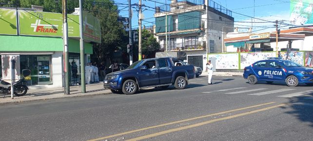 La esquina de Mendoza y Rouillón
