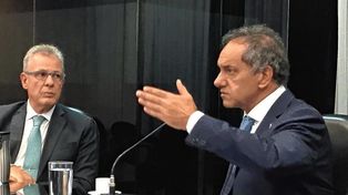 Bajante: Scioli busca acciones en conjunto con Brasil