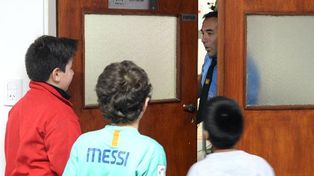 Antonella Roccuzzo, la mujer de Lionel Messi, fue dada de alta