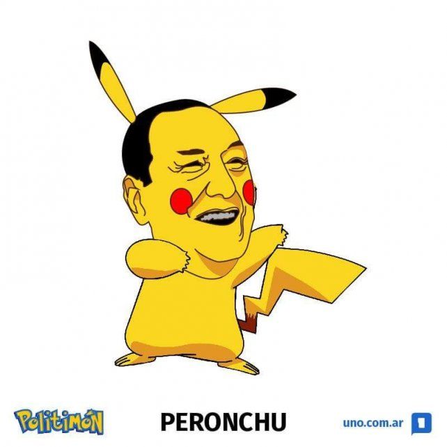 Así sería Pokémon GO con los políticos argentinos