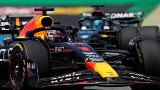 Max Verstappen también ganó el sprint en Interlagos y este domingo sale en punta para el GP de Brasil.