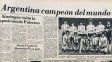 El Archivo General de Entre Ríos inaugura una muestra sobre la historia de Argentina en los Mundiales