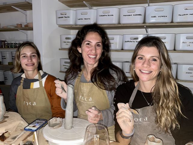 Caro Dalla Bona, Victoria Aguirre y Gina Sebastianelli