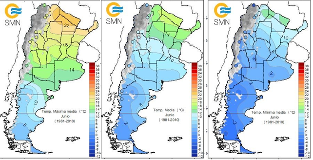 Clima: el otoño se despide a puro invierno