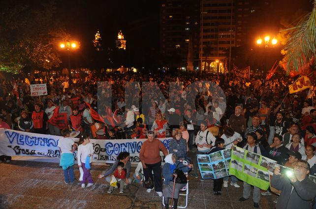 Se realizó una movilización por los 11 años de la inundación