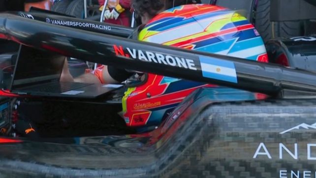Nicolás Varrone sigue haciendo ruido en la Fórmula 2 y en Miami quedó en el top ten