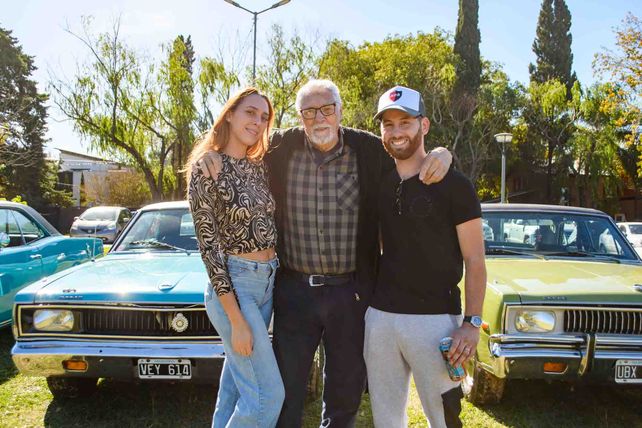 Florencia y Hugo Martínez y Lucas Gatti